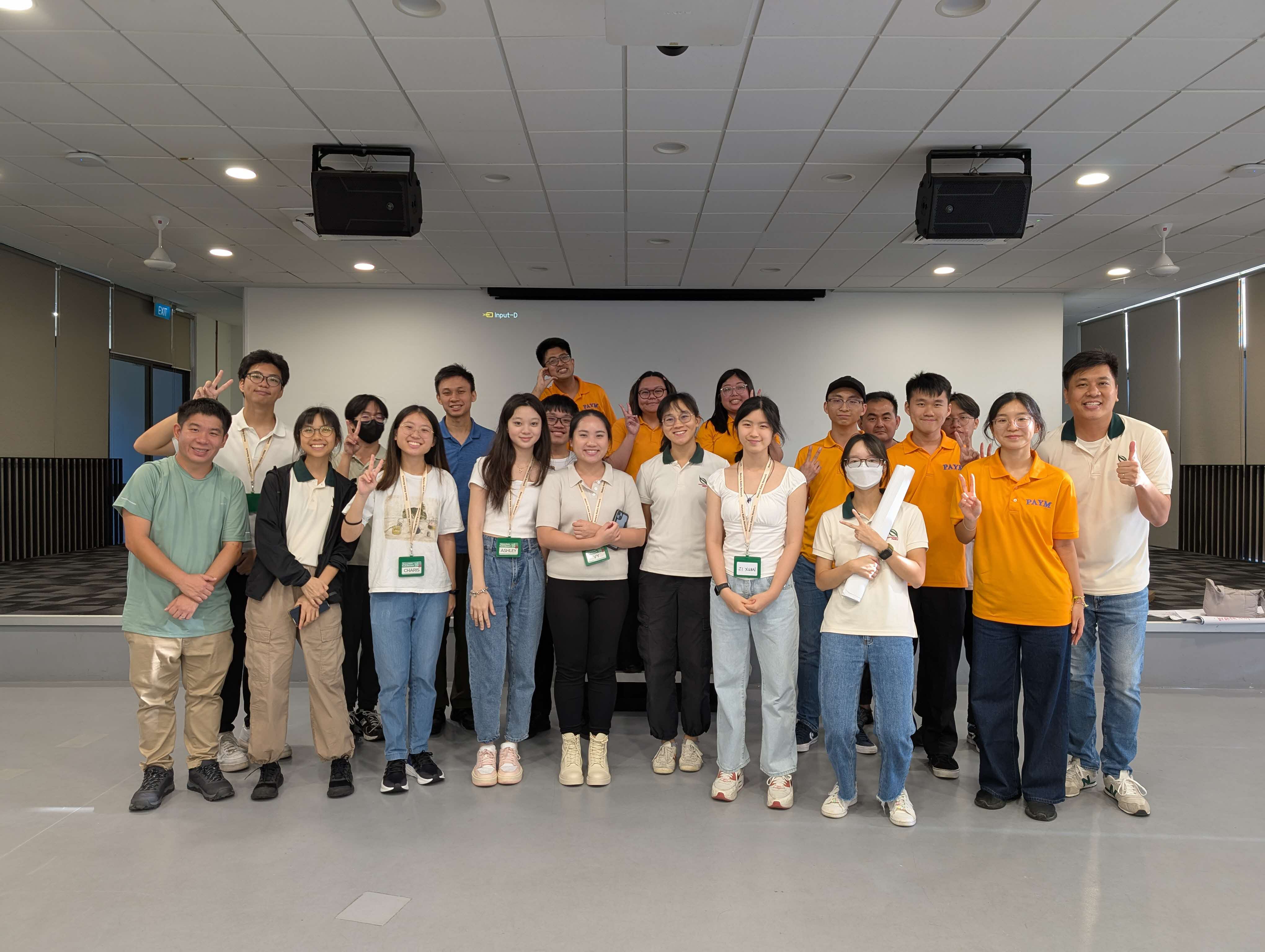 Group photo of NK Learning Journey co-hosted with Boon Lay Youth Network (Jun 2025): Community Animal Management - Cat Welfare and Youth Volunteer Management 
